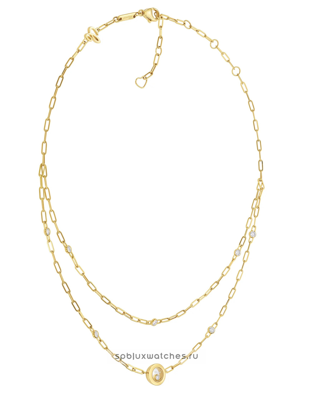 Колье Chopard Happy Diamonds Icons Necklace 81A017-0020