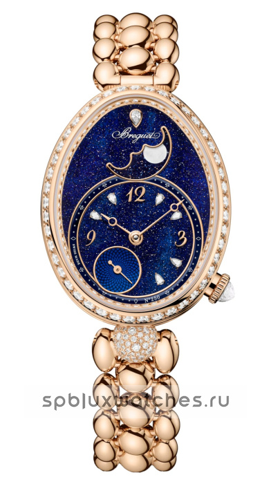 Breguet Reine de Naples Phase de Lune 9935 36.5 x 28.5 mm 9935BH/4Y/J40 D0