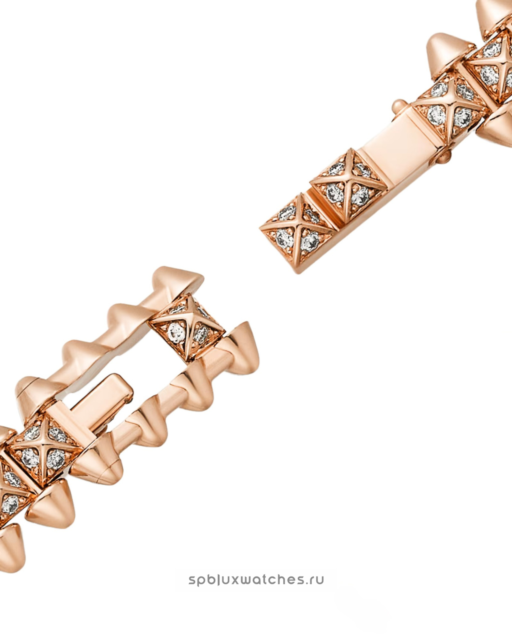 Браслет Cartier Clash de Cartier Flexible Paved Bracelet Small Model N6728517