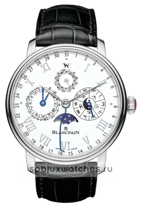 Blancpain Villeret Calendrier Chinois Traditionnel 45.20 mm 0888F 3431 55B