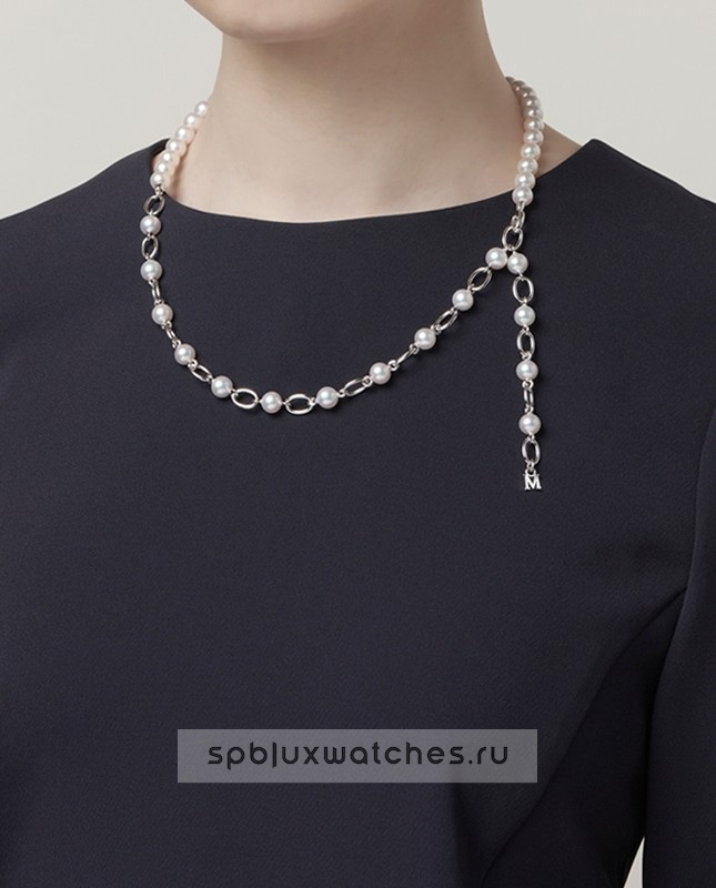 Колье Mikimoto M Code Liberte Necklace KZ-1705PB