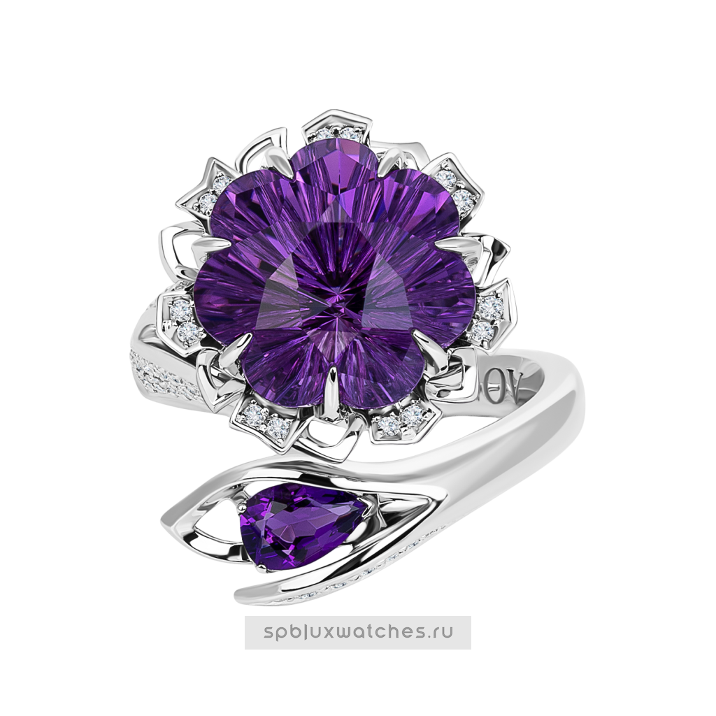 Кольцо Roman Nikonov “Каменный цветок” RN280021