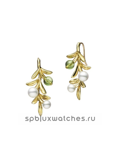 Серьги Mikimoto Olive Earrings PE01767LK