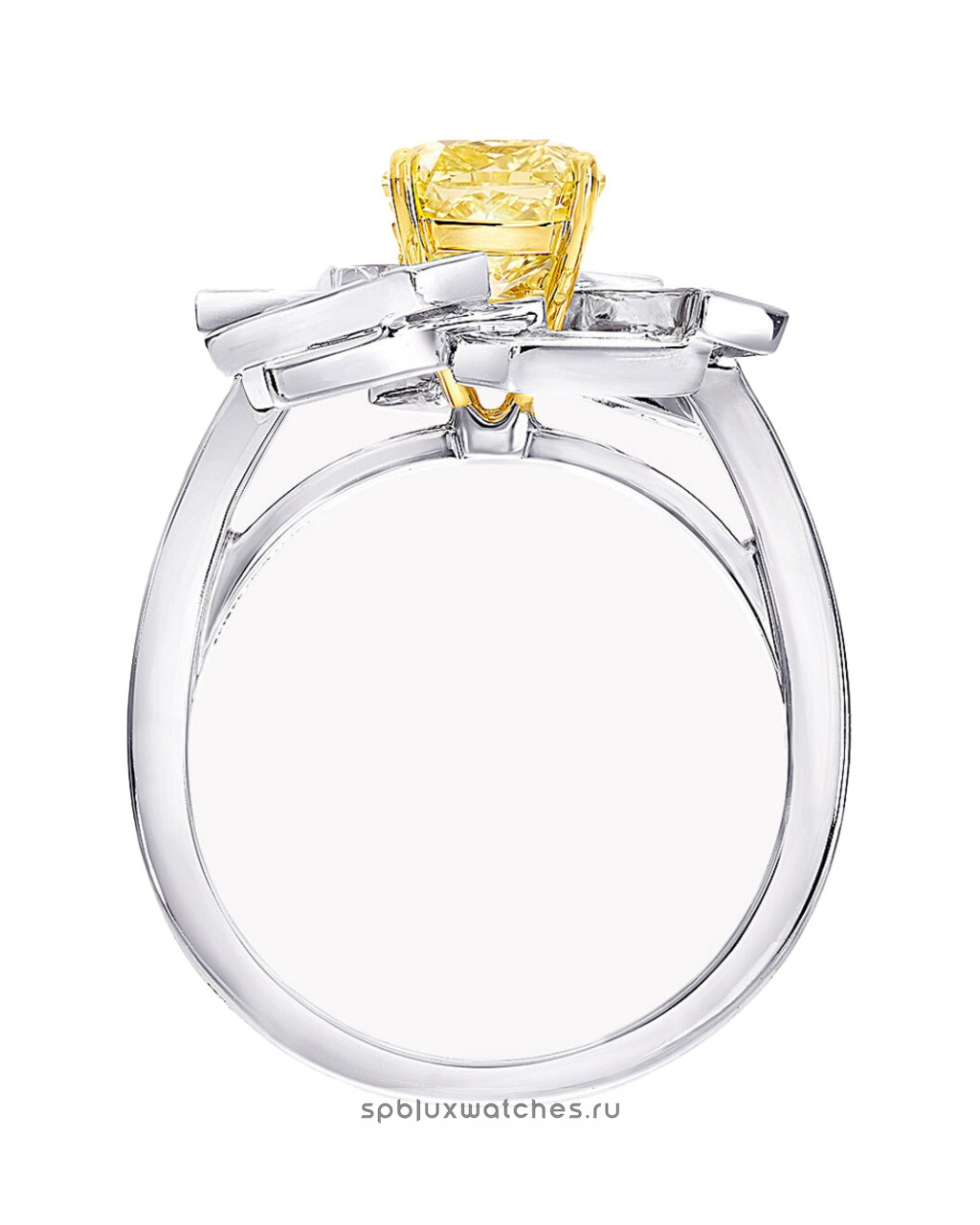 Кольцо Graff Threads Yellow and White Diamond Ring RGR827