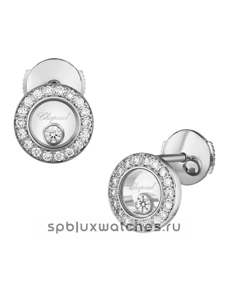 Серьги Chopard Happy Diamonds Icons Earrings 83A017-1201