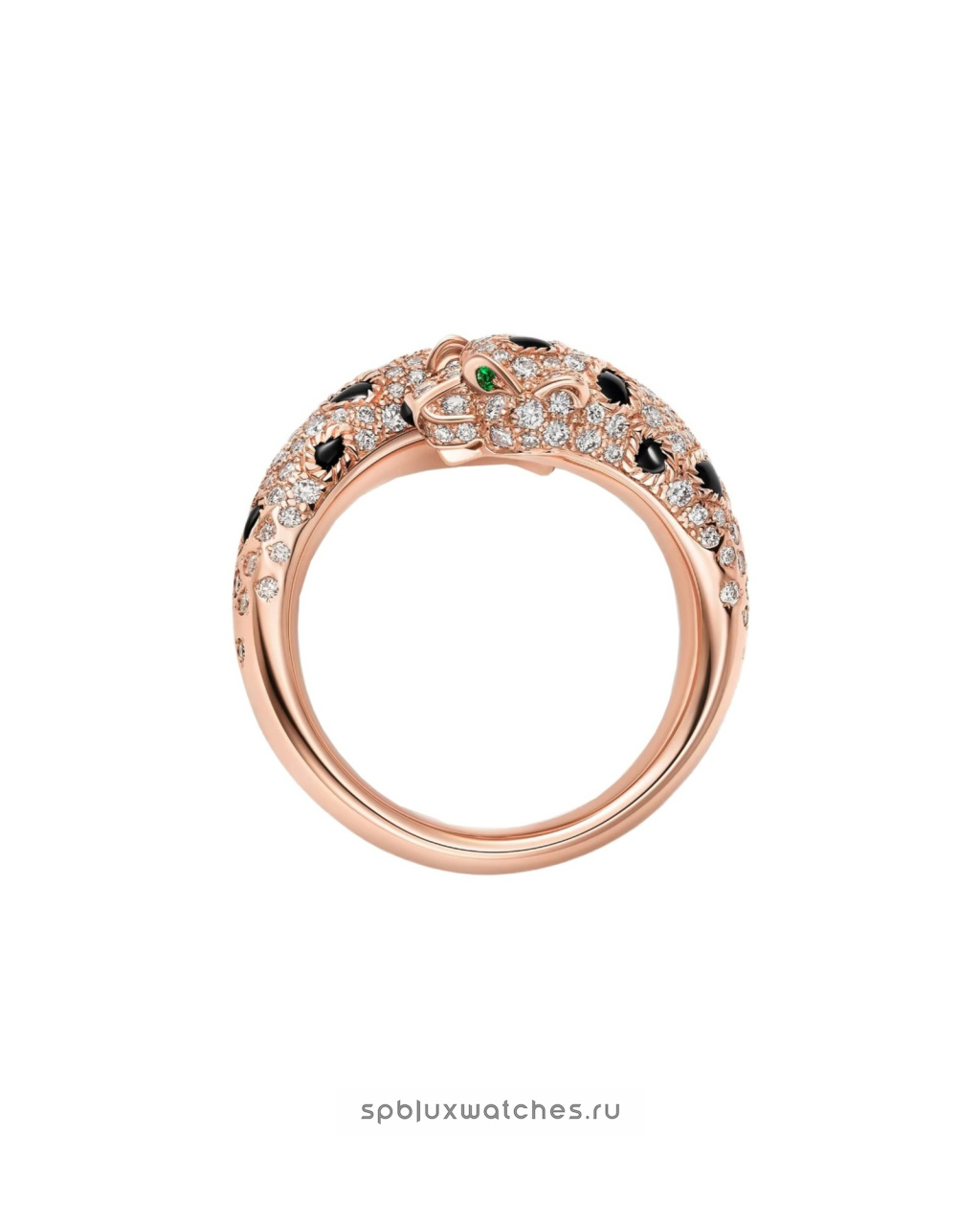 Кольцо Cartier Panthere de Cartier Semi-Paved Ring N4802600