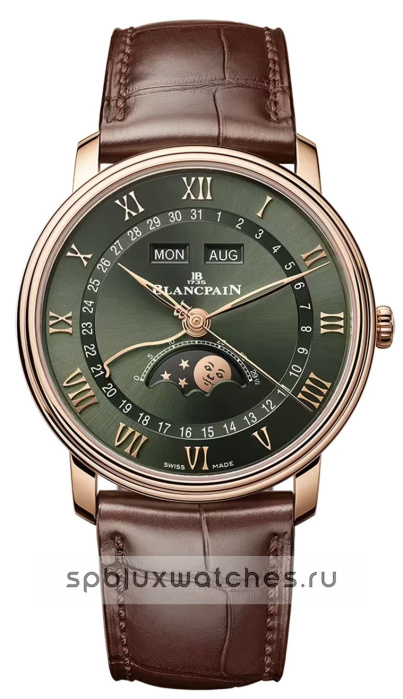 Blancpain Villeret Quantieme Complet 40 mm 6654A 3653 55B