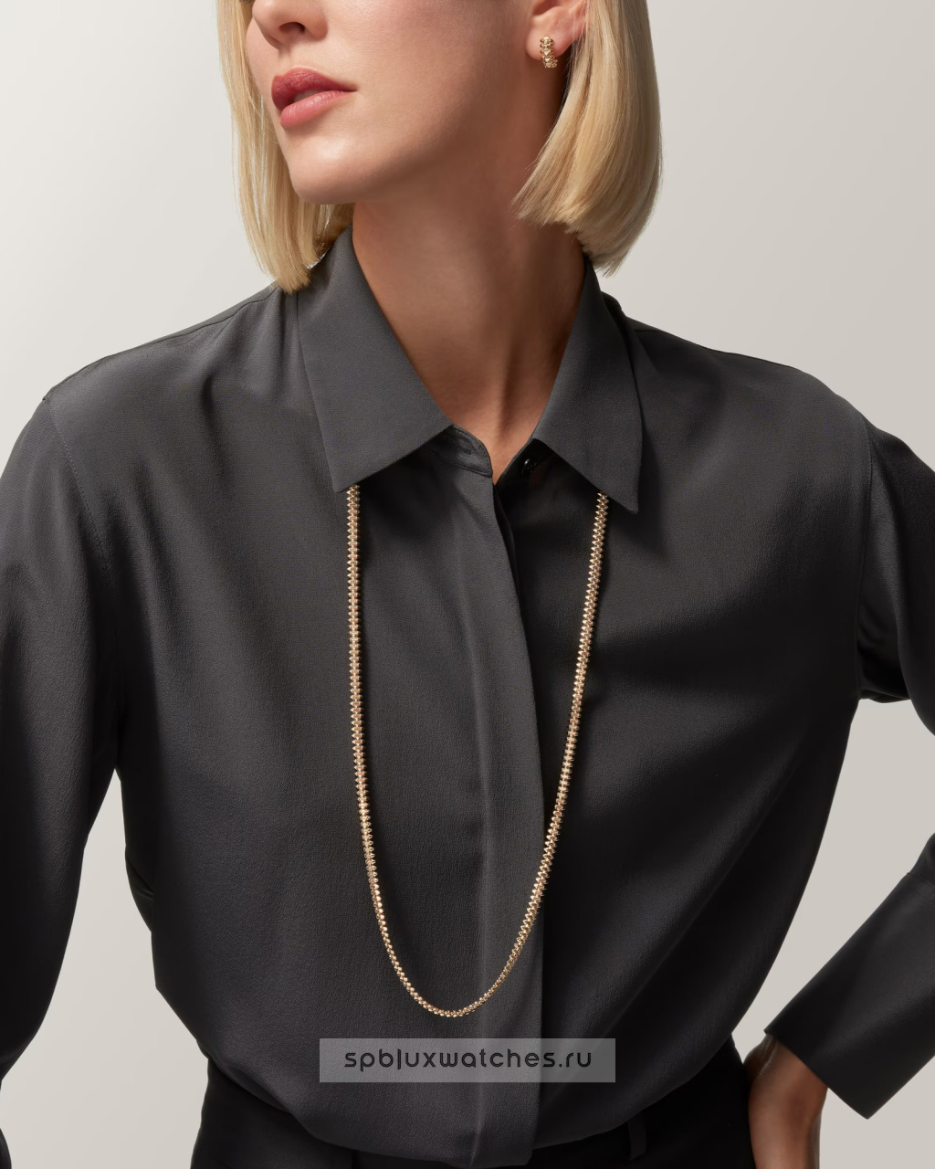 Колье Cartier Clash de Cartier Long Flexible Necklace Small Model N7424524