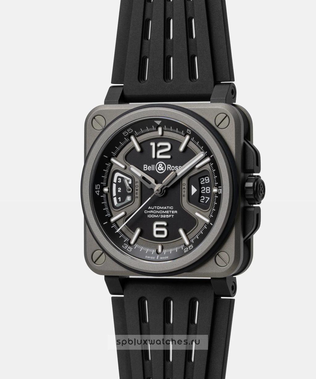 Bell & Ross BR-X3 Black Titanium 41 mm BRX3R-BL-TI/SRB