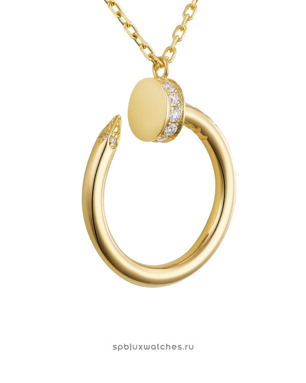 Подвеска Cartier Juste un Clou Diamonds Pendant B7224889