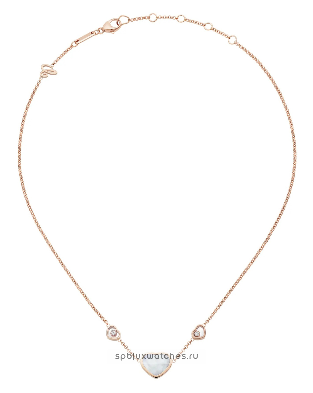 Колье Chopard Happy Hearts Necklace 81A082-5301