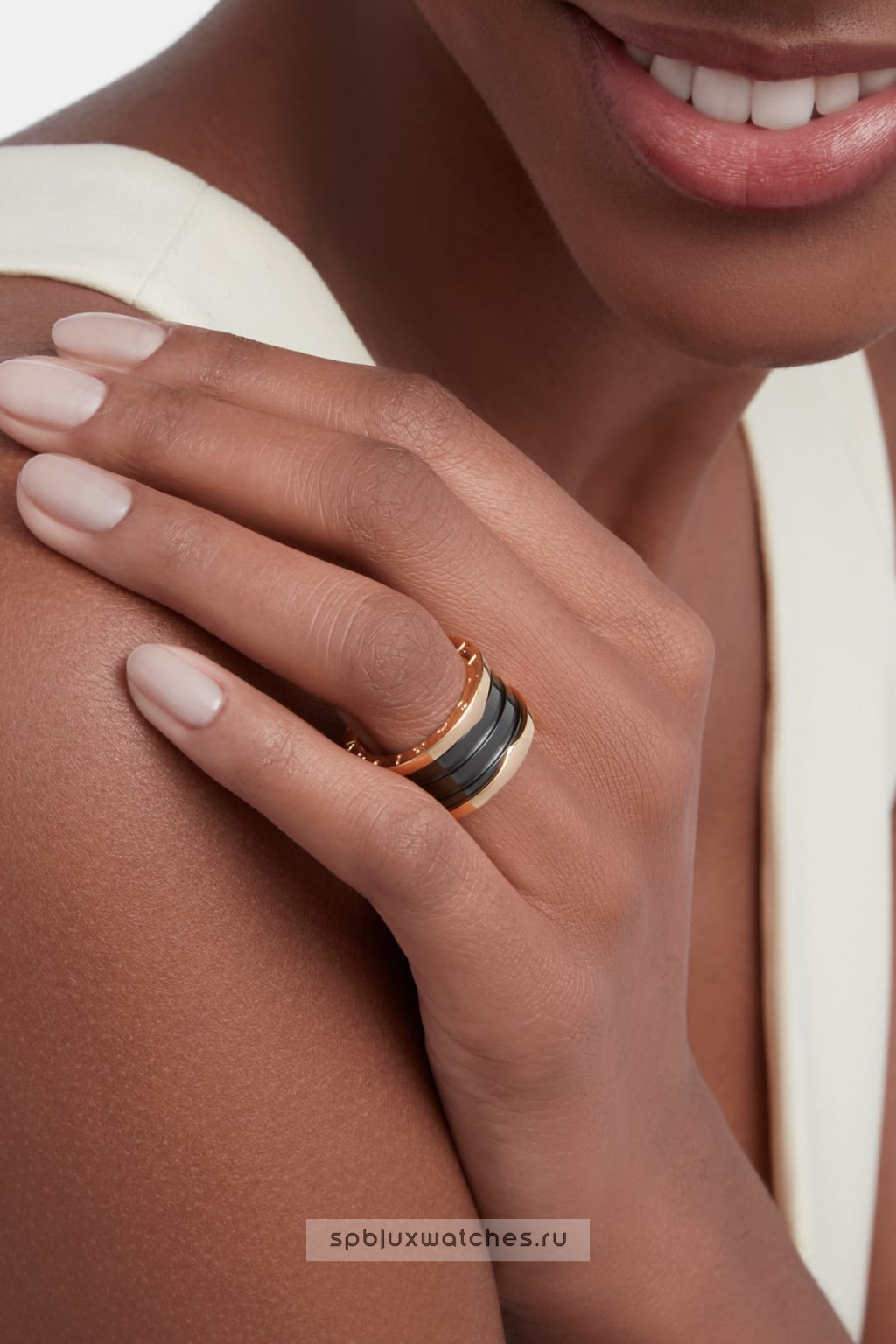 Кольцо Bvlgari B.Zero1 Four-Band Ring 345853