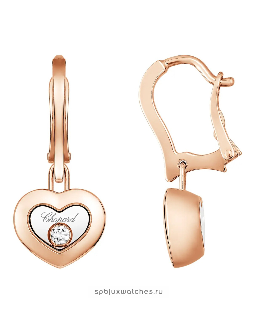Серьги Chopard Happy Diamonds Icons Earrings 83A054-5301