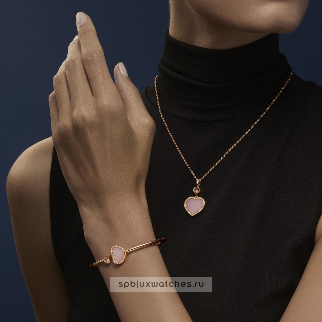 Браслет Chopard Happy Hearts Bangle 85A074-5620