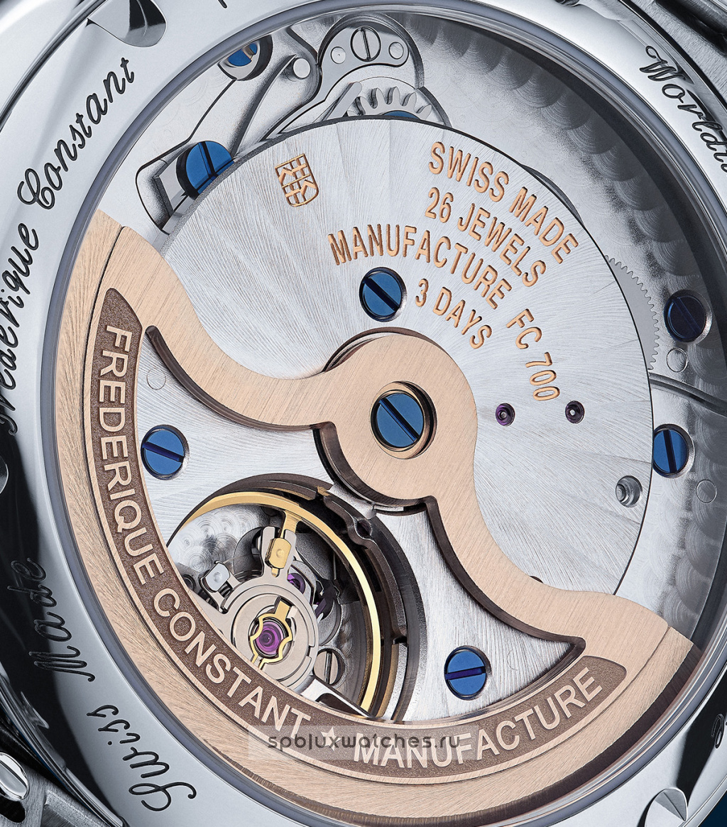 Frederique Constant Manufacture Classic Worldtimer 40 mm FC-719LBWD3DH6