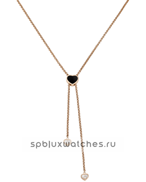 Колье Chopard My Happy Hearts Tie Necklace 81A148-5201