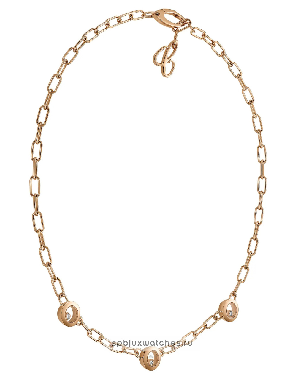 Колье Chopard Happy Diamonds Icons Necklace 81A117-5101