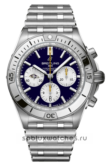 Breitling Chronomat B01 42 mm NFL Baltimore Ravens Edition AB01342B1K2A1