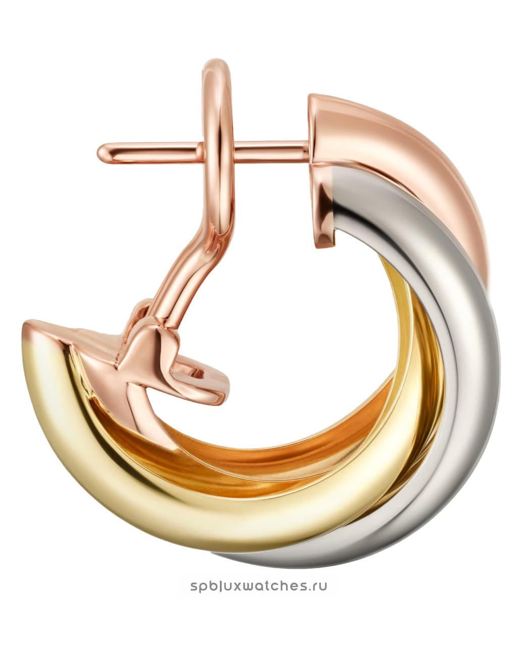 Серьги Cartier Trinity Earrings Classic Model 80083231