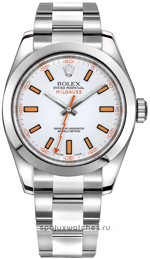 Купить rolex oyster milgauss 40 mm 116400