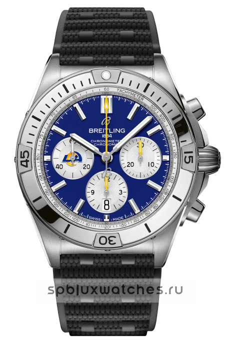 Breitling Chronomat B01 42 mm NFL Los Angeles Rams Edition AB01342B1C9S1