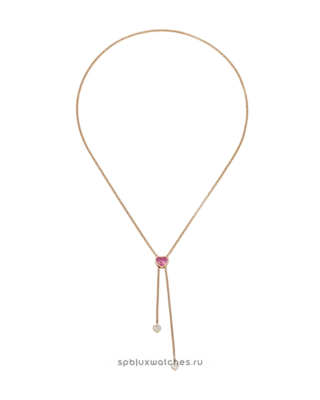 Колье Chopard Happy Hearts Tie Necklace 81A148-5330
