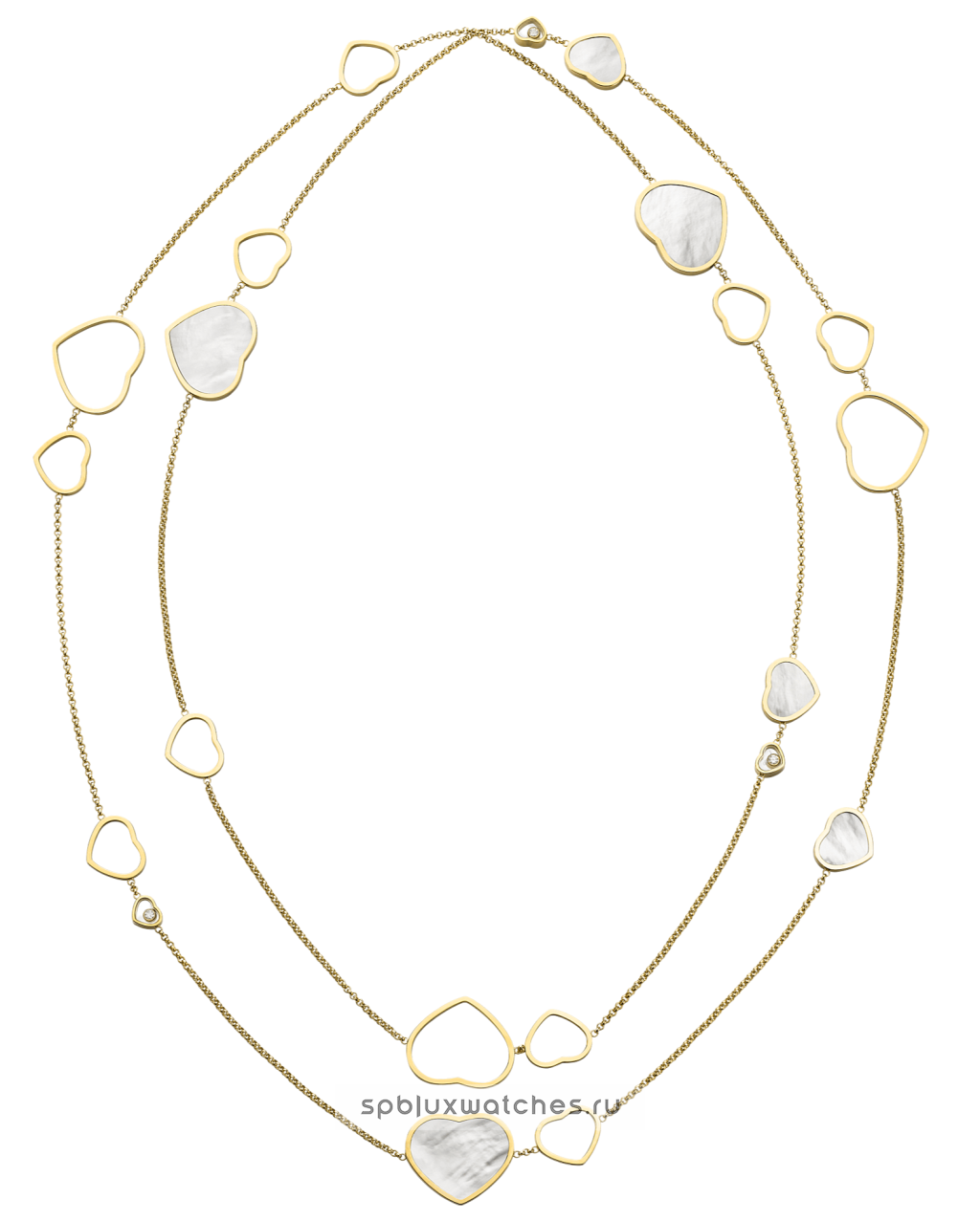 Колье-сотуар Chopard Happy Hearts Sautoir Necklace 817482-0301