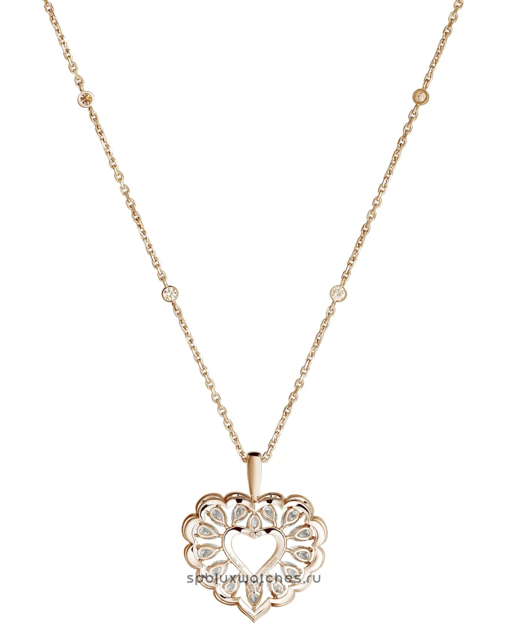 Подвеска Chopard Precious Lace Coeur Pendant 798352-5001