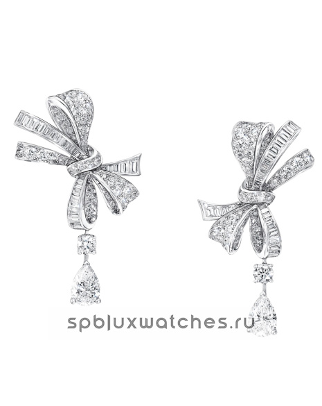 Серьги Graff Tilda's Bow Classic Diamond Drop Earrings RGE1276