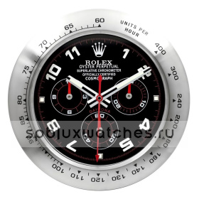 Настенные часы Rolex Daytona Cosmograph Steel Black
