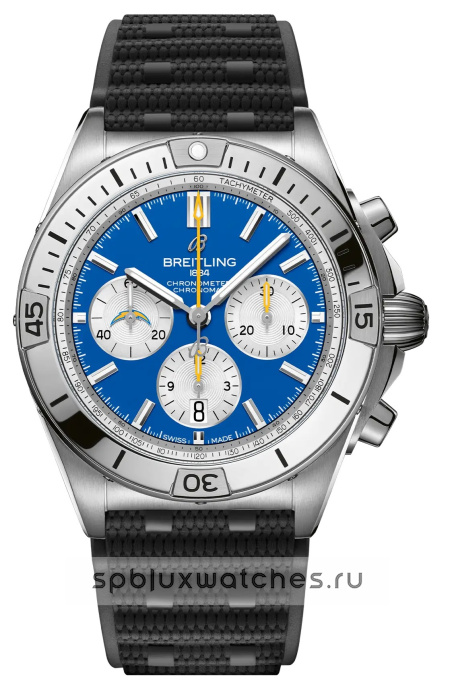 Breitling Chronomat B01 42 mm NFL Los Angeles Chargers Edition AB01342B1C8S1