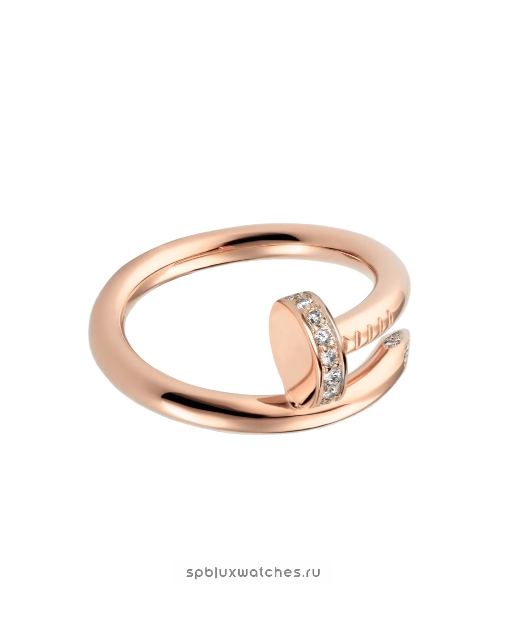 Кольцо Cartier Juste un Clou Diamonds Ring Classic Model B4094800