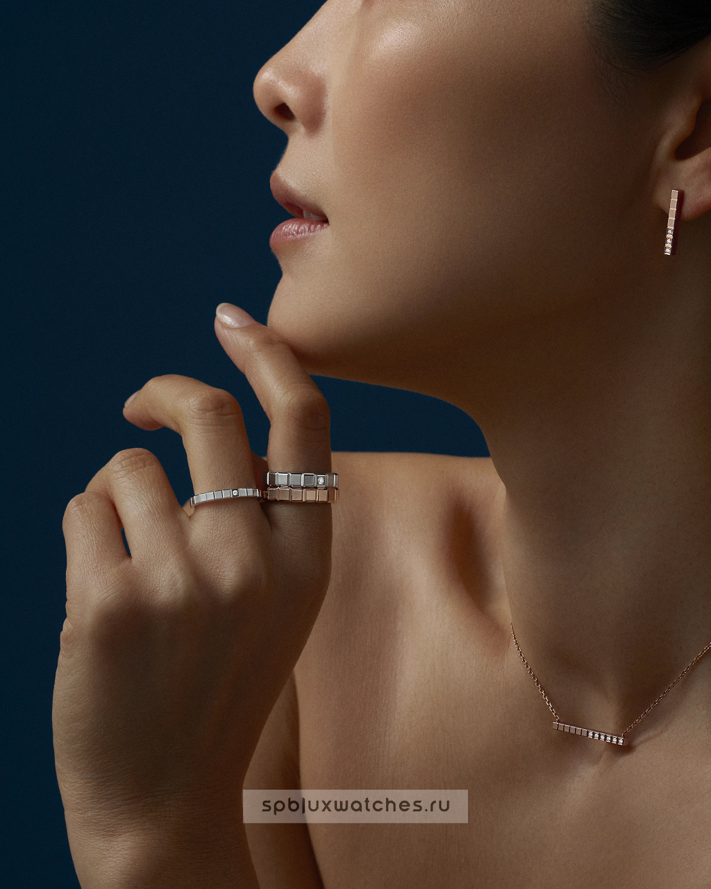Кольцо Chopard Ice Cube Ring 829834-1010