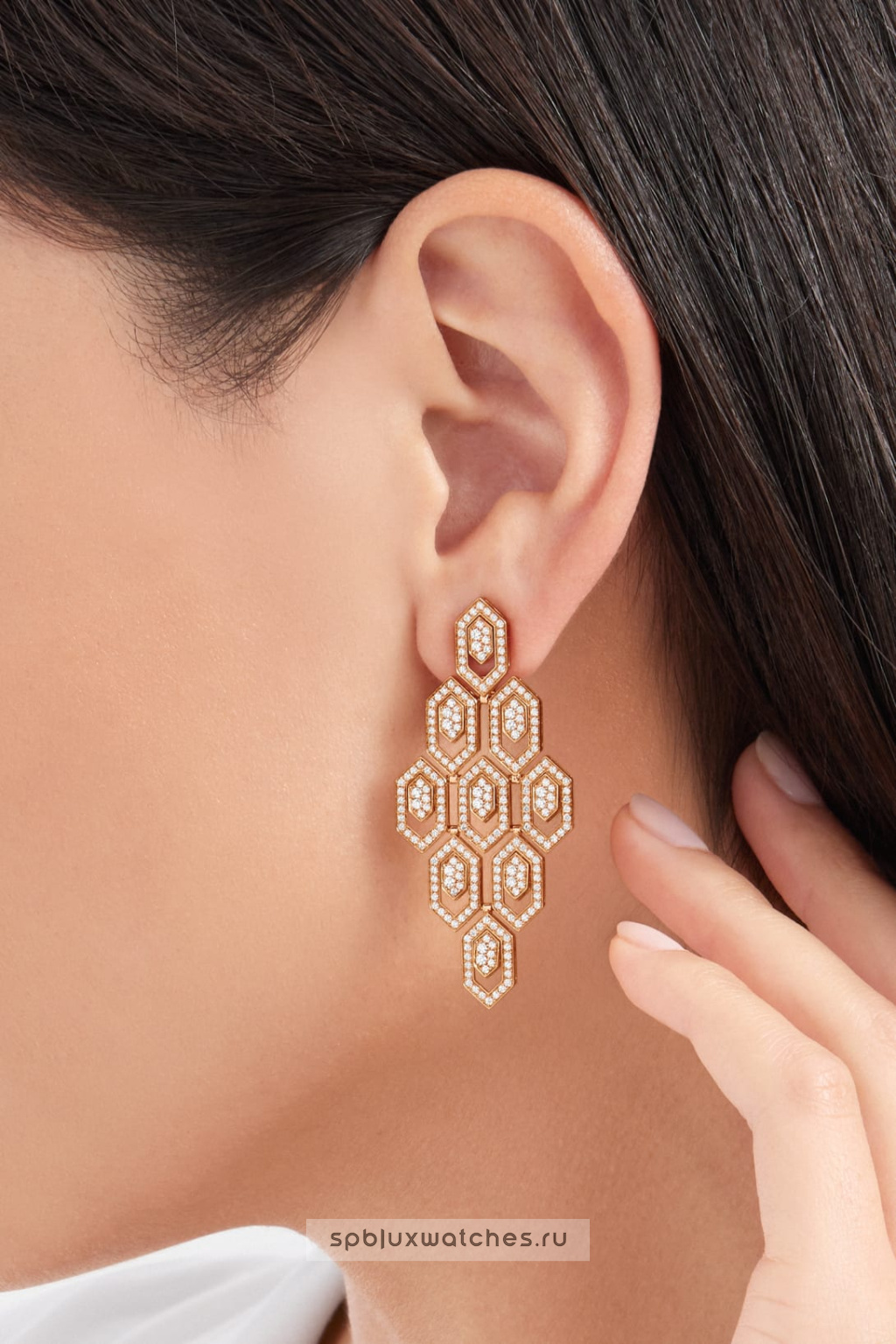 Серьги Bvlgari Serpenti Earrings 356507