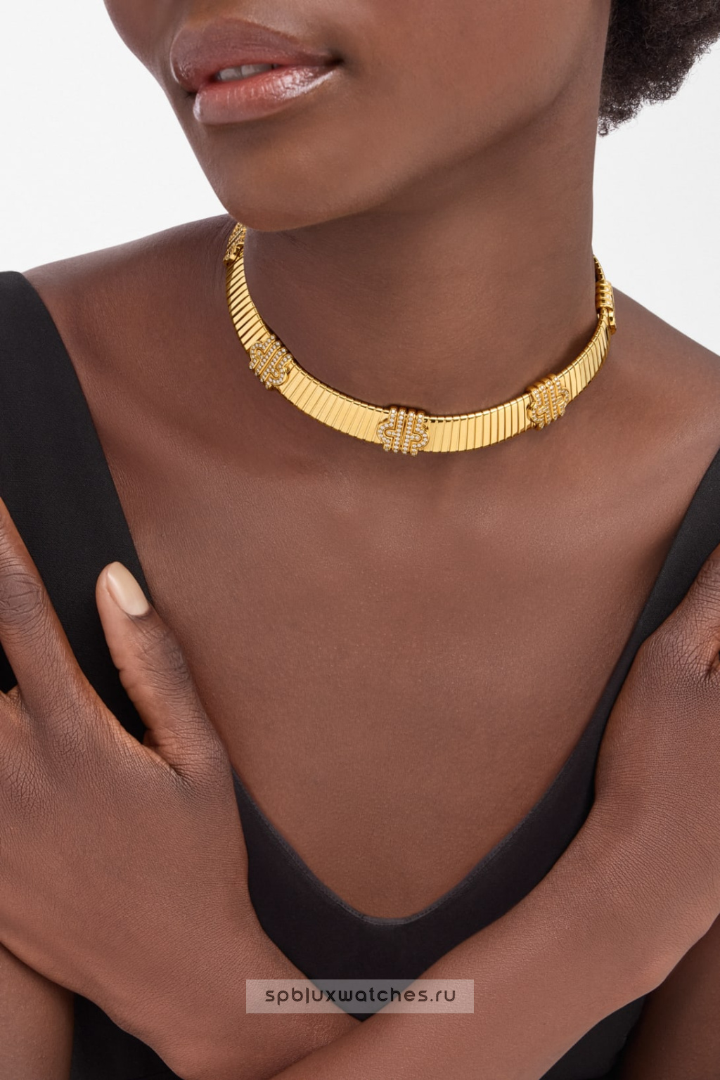 Колье Bvlgari Tubogas Necklace 359948