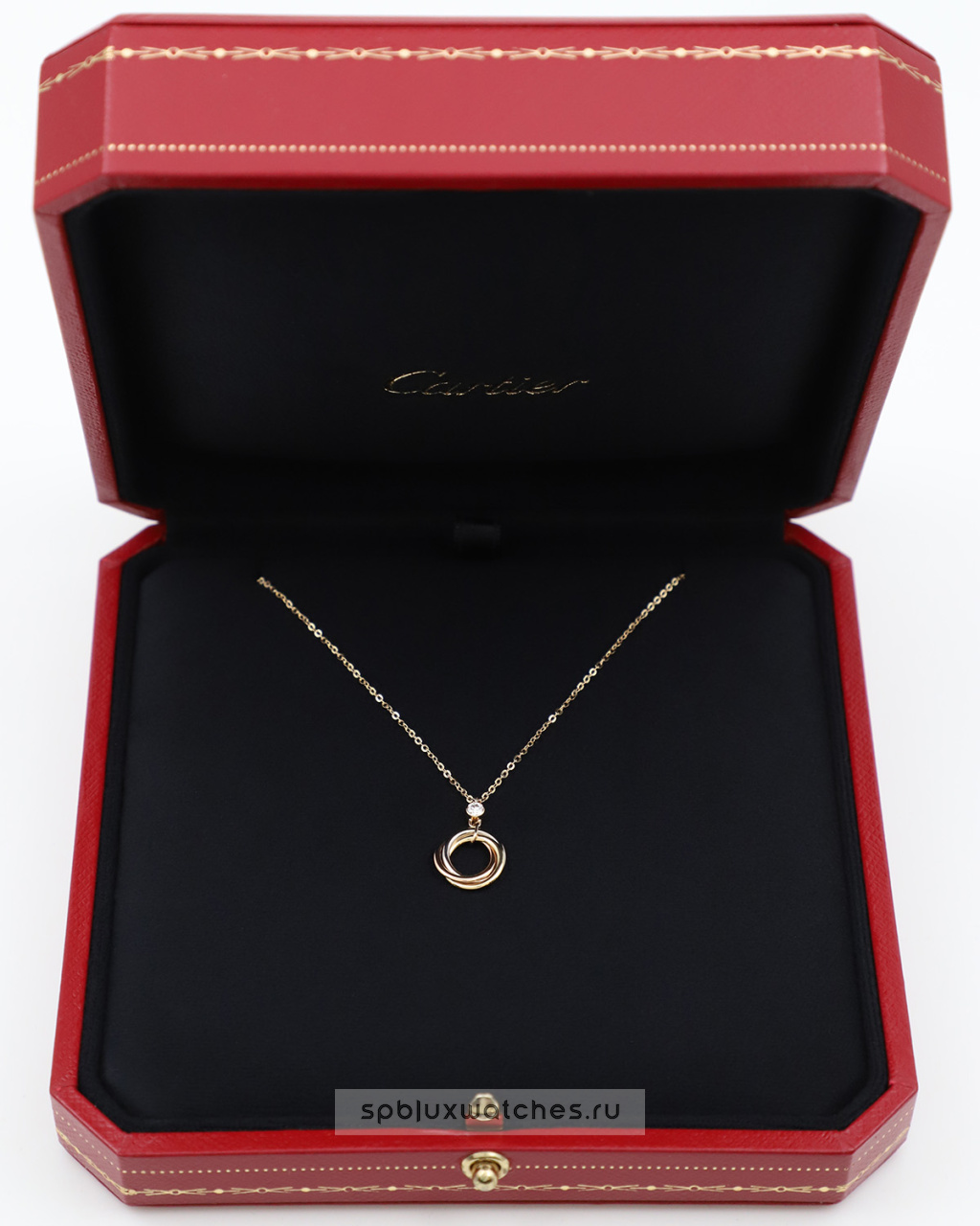 Подвеска Cartier Trinity Pendant, 1 Diamond B7224815