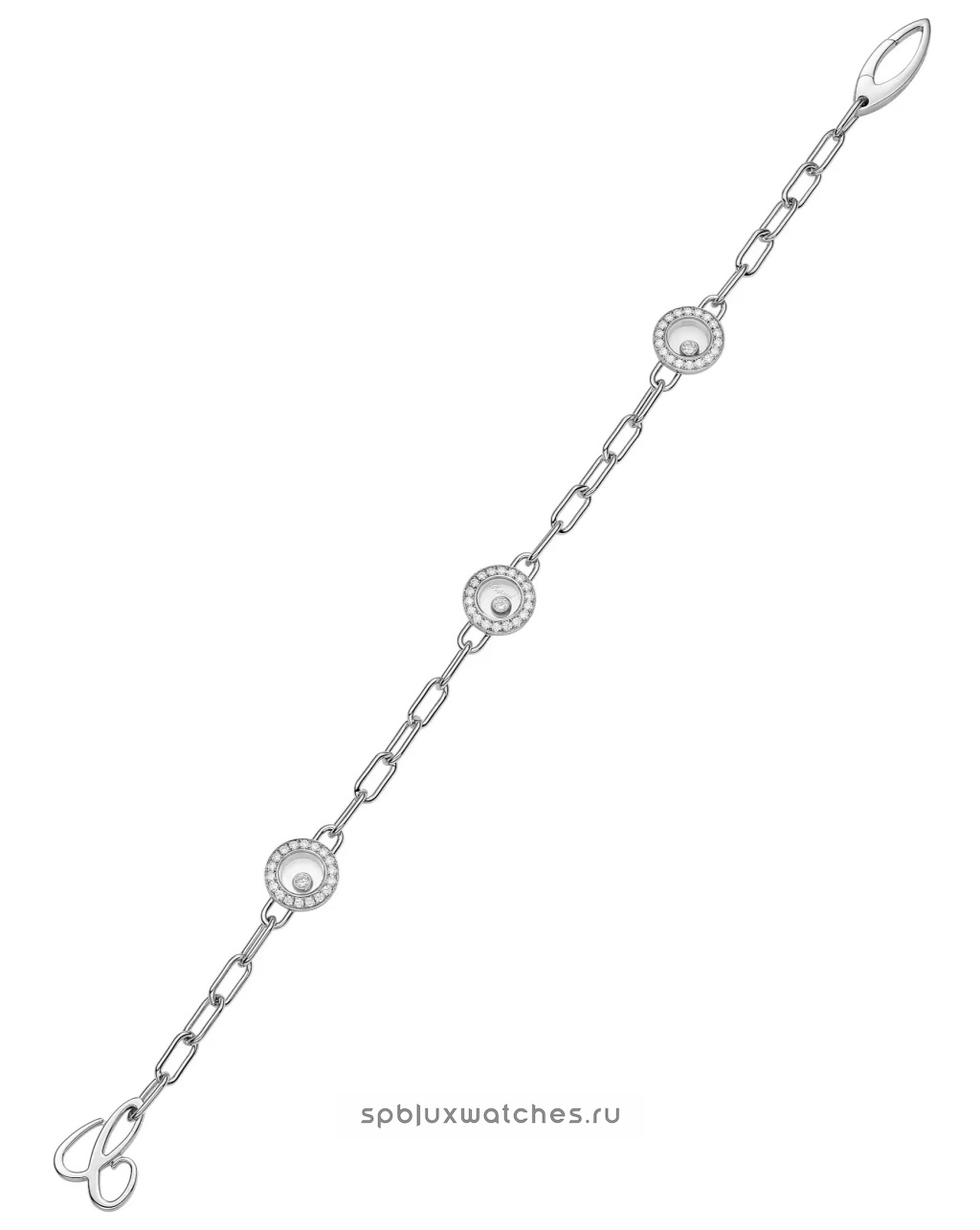 Браслет Chopard Happy Diamonds Icons Bracelet 85A117-1221