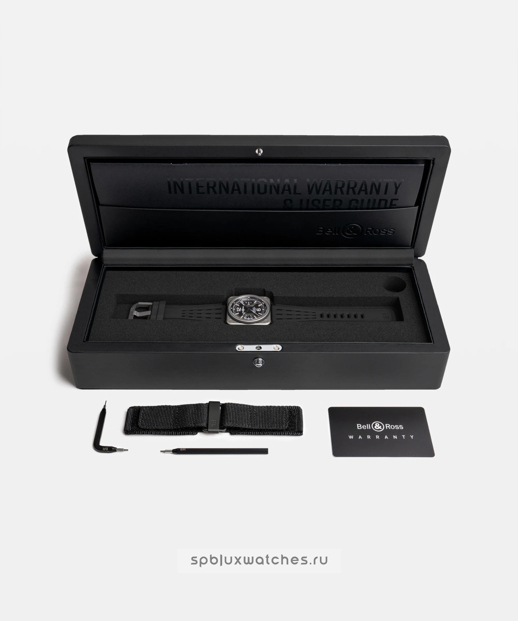 Bell & Ross BR-X3 Black Titanium 41 mm BRX3R-BL-TI/SRB