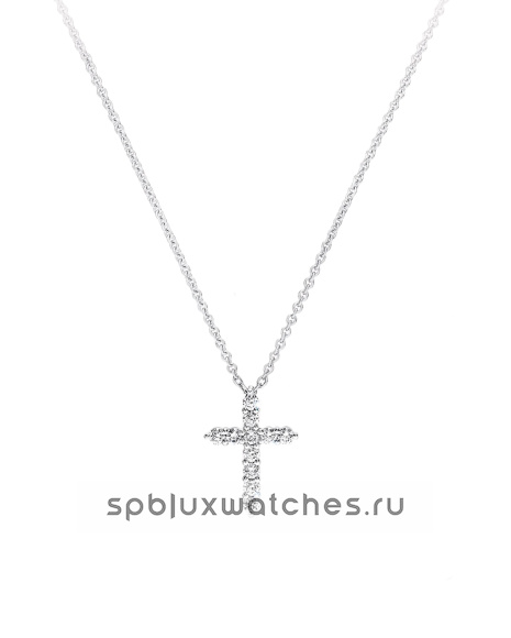 Крест Graff Classic Graff Round Diamond Cross Petite Pendant RGP009