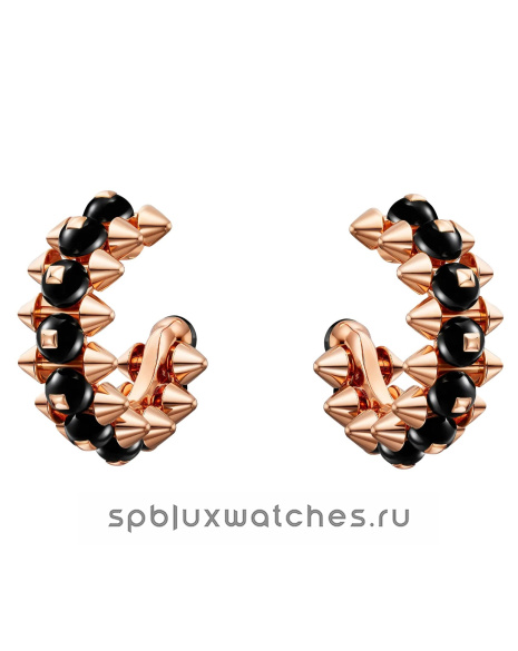 Серьги Cartier Clash de Cartier Onyx Earrings B8301530