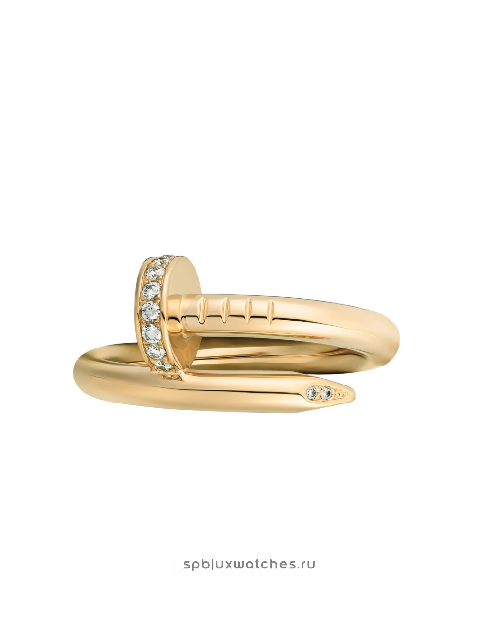 Кольцо Cartier Juste un Clou Diamonds Ring Classic Model B4216900