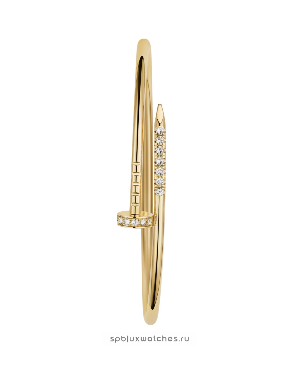 Браслет Cartier Juste un Clou Reverse-Set Diamonds Bracelet Small Model B6091917