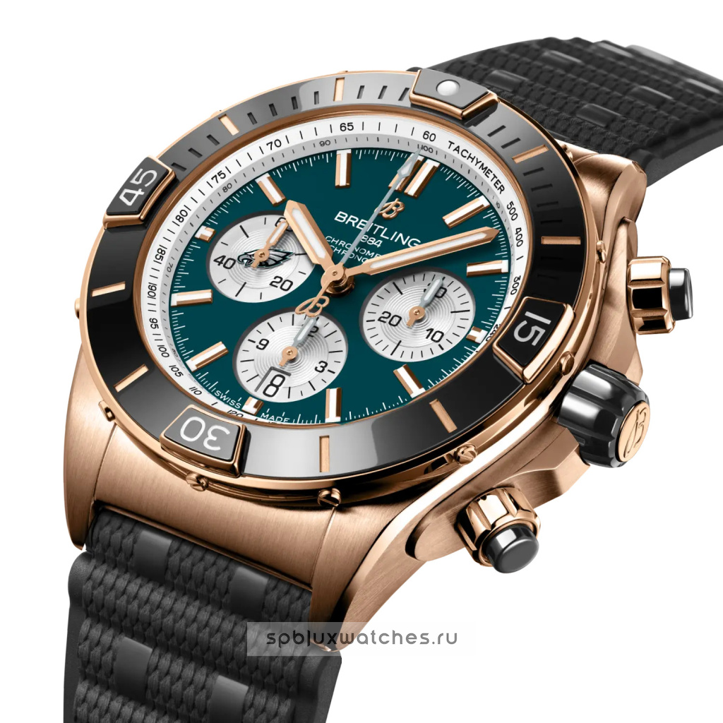 Breitling Super Chronomat B01 Chronograph 44 mm NFL Philadelphia Eagles RB01366A1L3S1