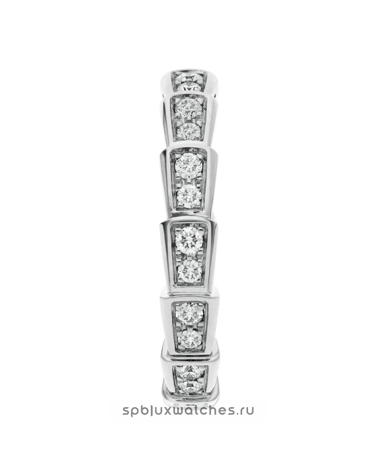 Обручальное кольцо Bvlgari Serpenti Viper Wedding Band Ring 349739