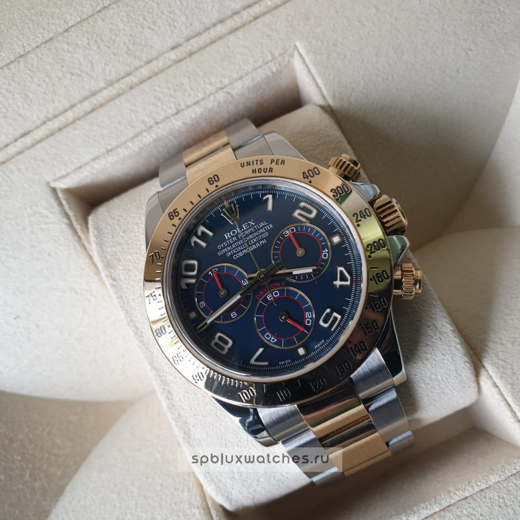 rolex daytona 116523 blue dial