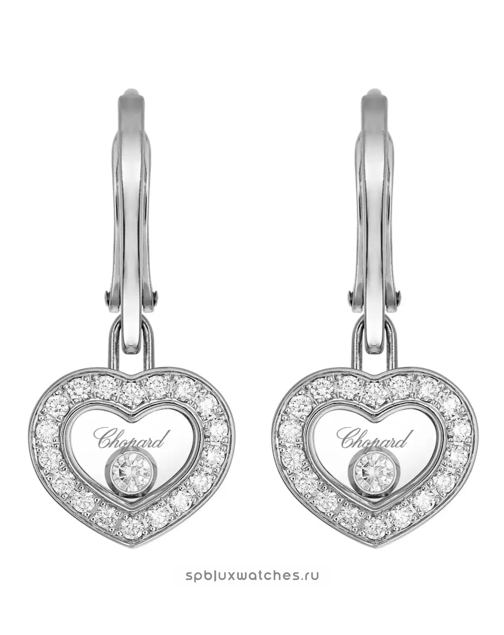 Серьги Chopard Happy Diamonds Icons Earrings 83A054-1401