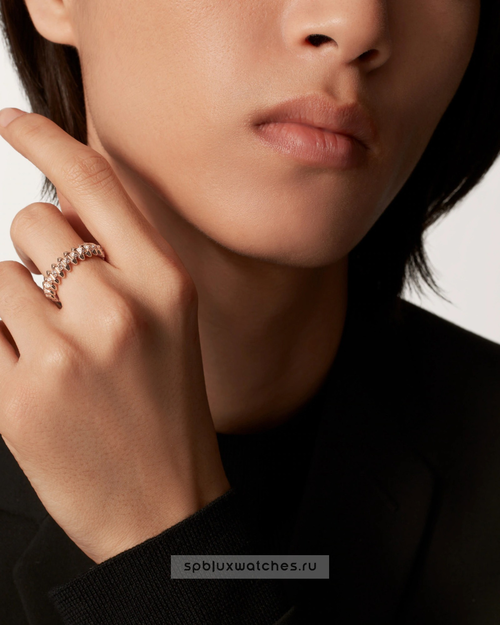 Кольцо Cartier Clash de Cartier Paved Ring Small Model N4796100