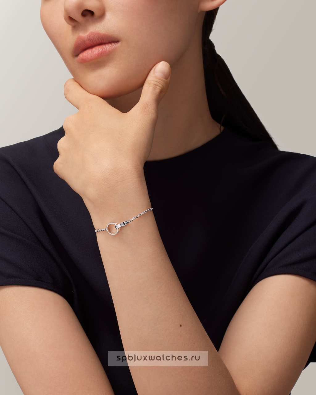 Браслет Cartier Love Bracelet On Chain B6091200