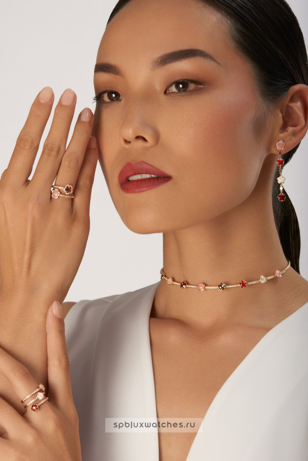 Серьги Pasquale Bruni Figlia Dei Fiori Pendant Earrings 16124R