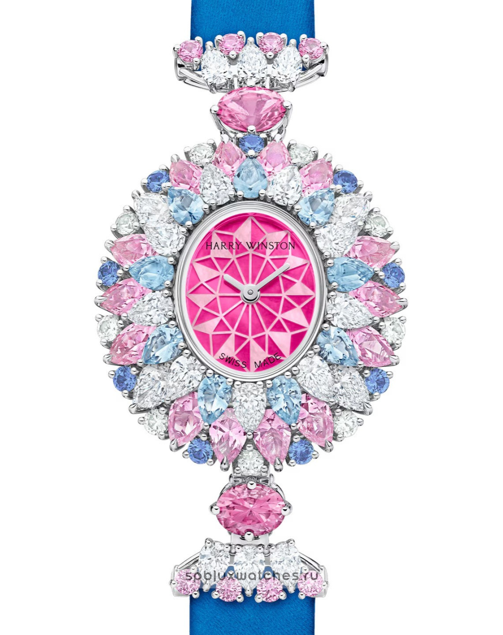 Harry Winston Candy High Jewelry 29.6 x 31.8 mm HJTQHM29PP041
